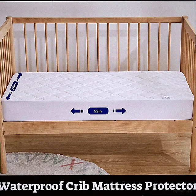 Mattress Crib Foam Toddler Bed Baby Waterproof Cushion Pad Mattress Protector US