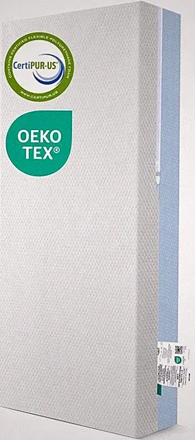 Premium Dual Sided Crib Mattress & Protector(1-Pack)